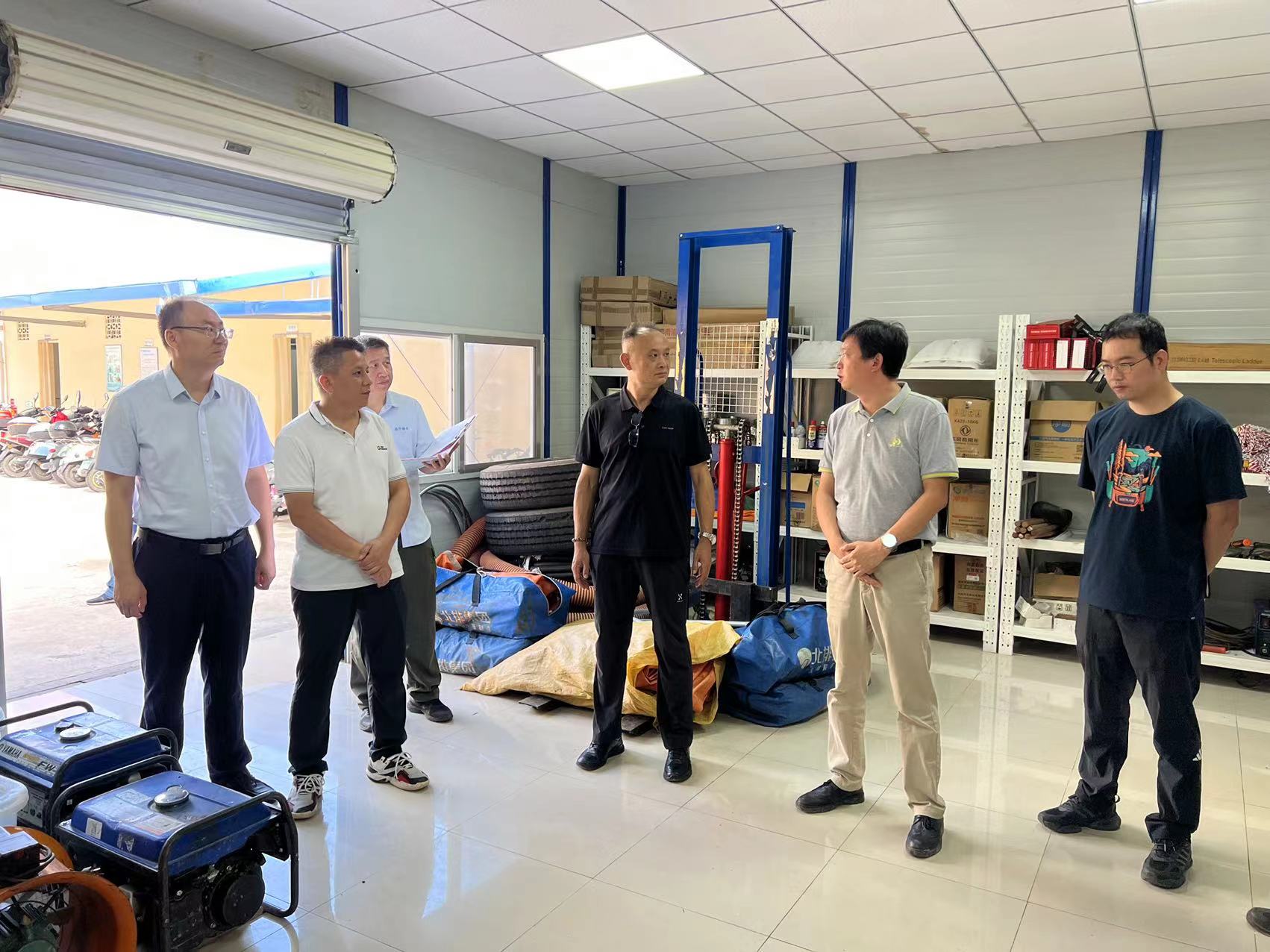 市排水公司開展“龍舟水”、端午節(jié)、中考期間強降雨天氣防御保障措施檢查工作